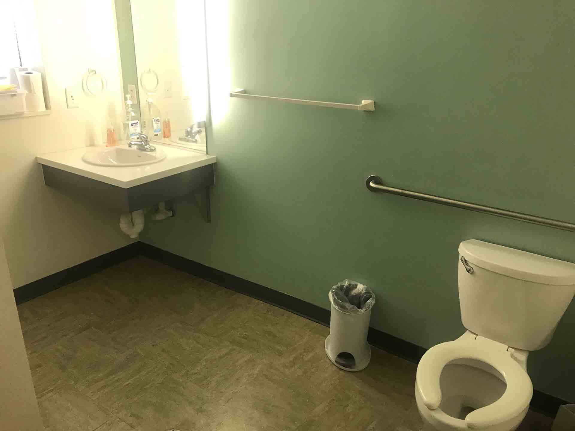 Bathroom at Shelter KC