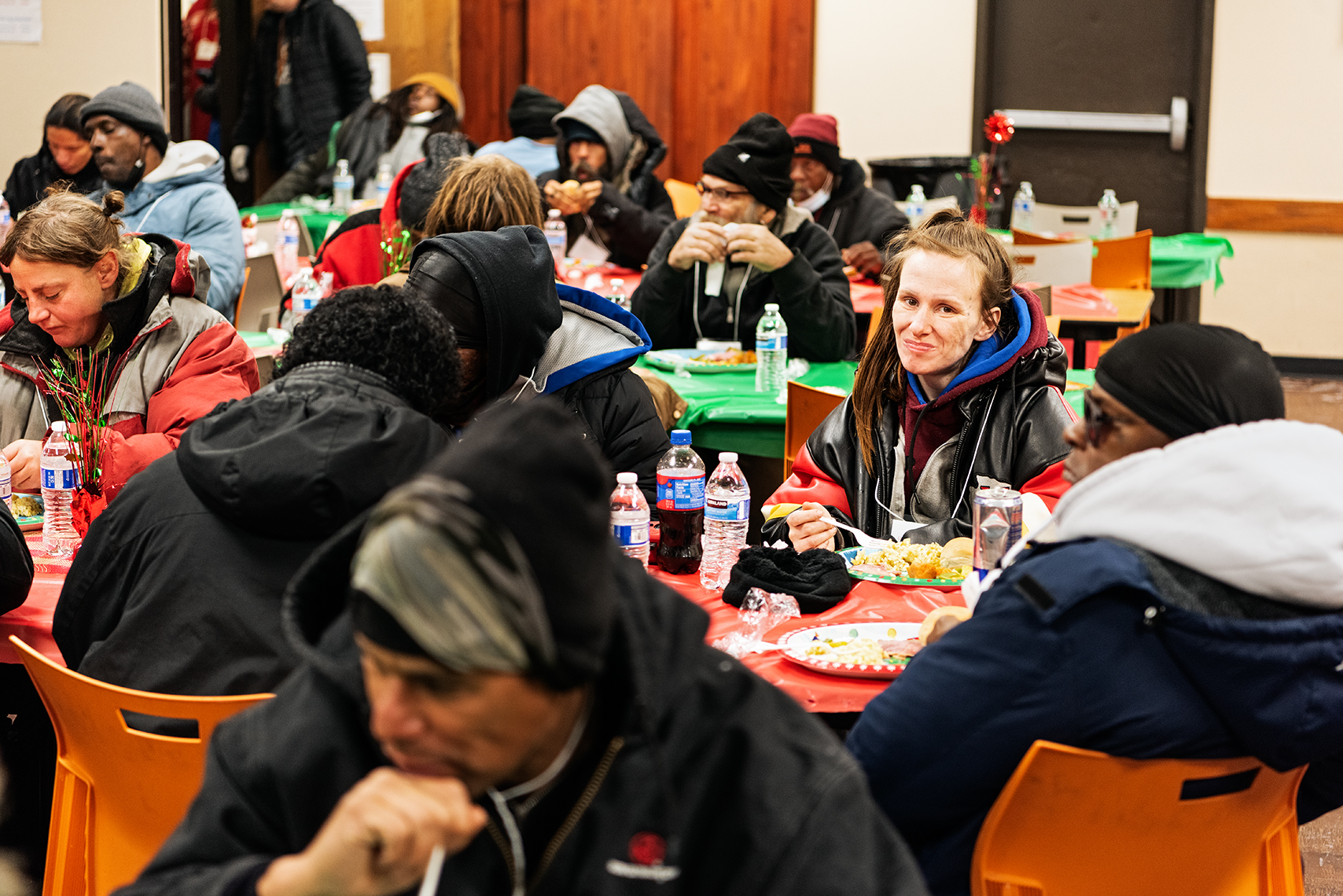 people eating